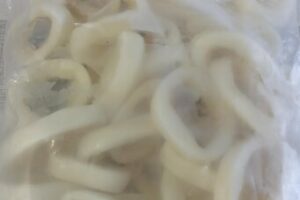 Kałamarnica Humbolta (Dosidicus gigas) pierścienie IQF 25% glaz. 1kg(10x1kg) Chiny