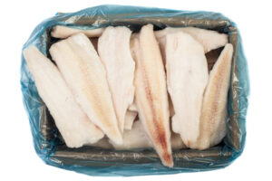 Mintaj (Theragra chalcogramma) filet b/s IQF 4-6/6-8 15% glaz. 5kg Chiny