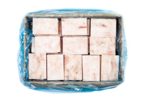 Mintaj (Theragra chalcogramma) kostka 10% glaz. 5 kg Chiny