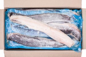 Miruna patagońska (Macruronus magellanicus) filet z/s SHP 60-110/100-200/200+ 19,5kg(3x6,5kg) produkcja lądowa Pacyfico Congelados Chile