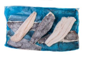 Miruna patagońska (Macruronus magellanicus) filet z/s SHP 110-170/ 170-230/230-280/340-450/450+ 20kg(2x10 kg) produkcja morska Unionsur  Chile