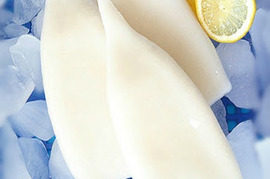 Kałamarnica Humbolta (Dosidicus gigas) tuby IQF U5 25% glaz. 1kg(10x1kg) Chiny