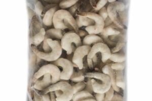 Krewetka biała (Litopenaeus vannamei) surowa obrana z ogonem 31-40 25% glaz. 1kg(10x1kg) Vannamei Wietnam