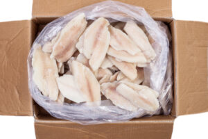 Tilapia nilowa (Oreochromis niloticus) filet b/s IQF 3-5 30% glaz. 5kg Chiny